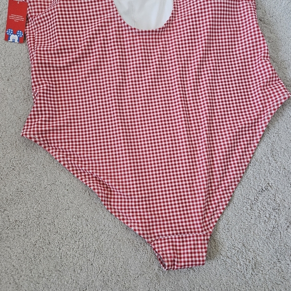NWT Disney x Old Navy | Minnie Mouse Gingham One-Piece Swimsuit Womens 4X - Picture 9 of 11